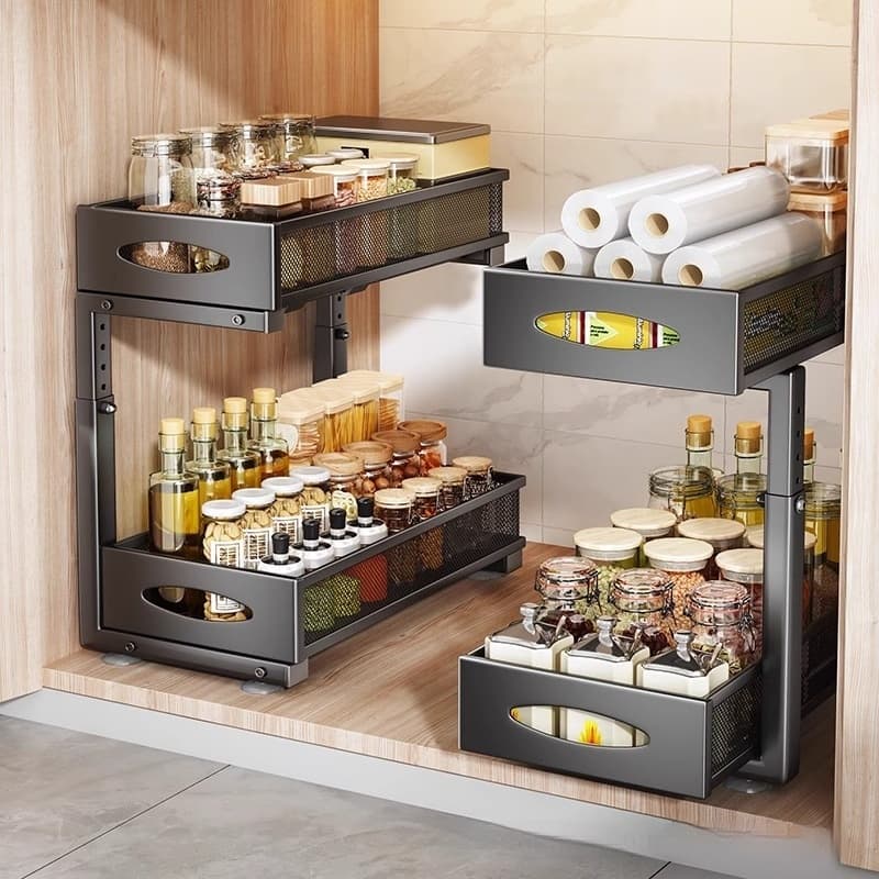 Basin Rail Under-Sink Caddy